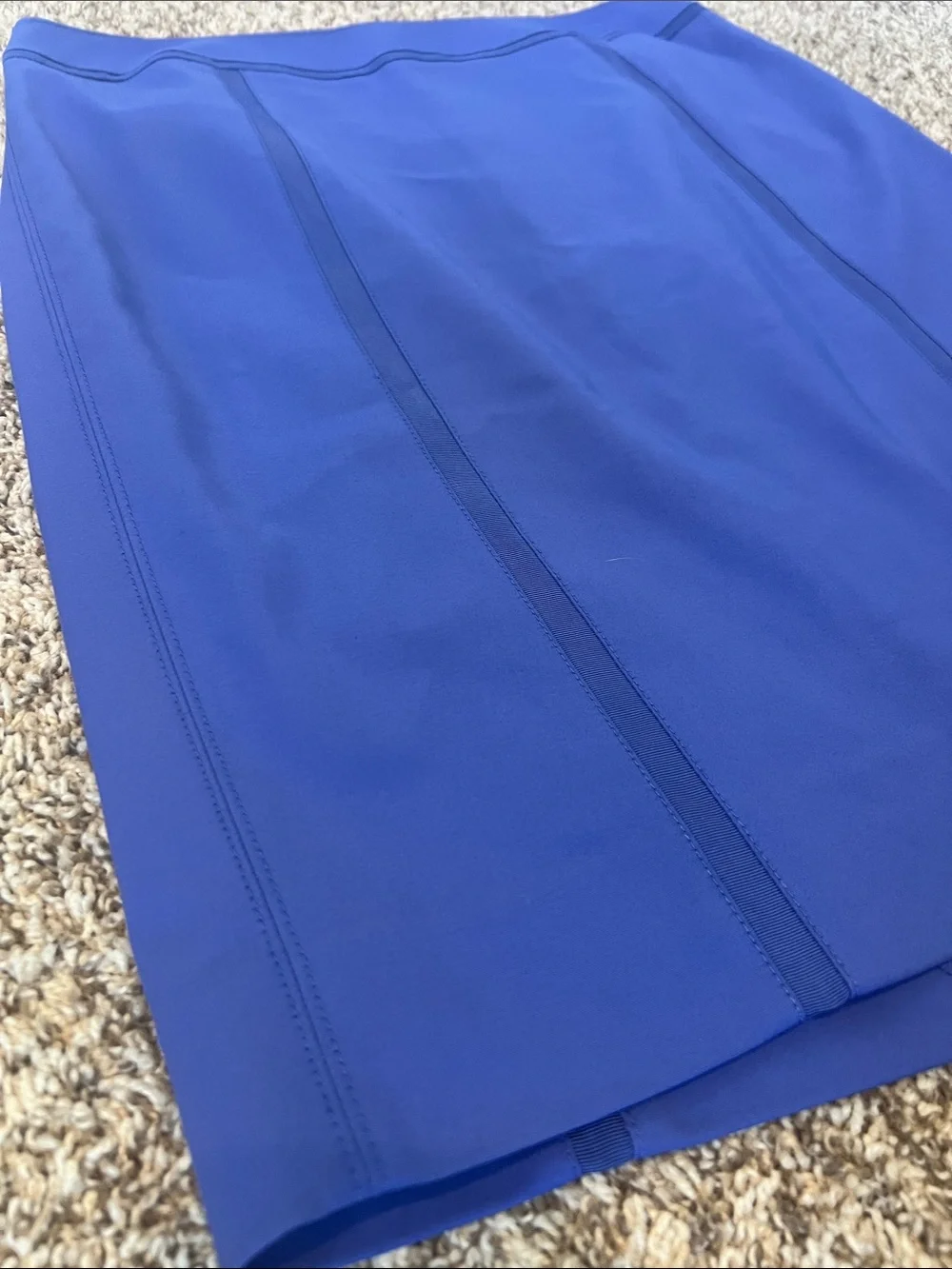White House Black Market Purple PERFECT FORM Pencil Skirt Sz 10! Very nice!